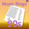 90s Music Bingo