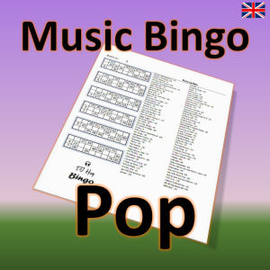 Music Bingo Pop