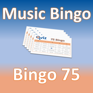 75 Music bingo