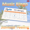 Music Bingo 75 Summer Feeling