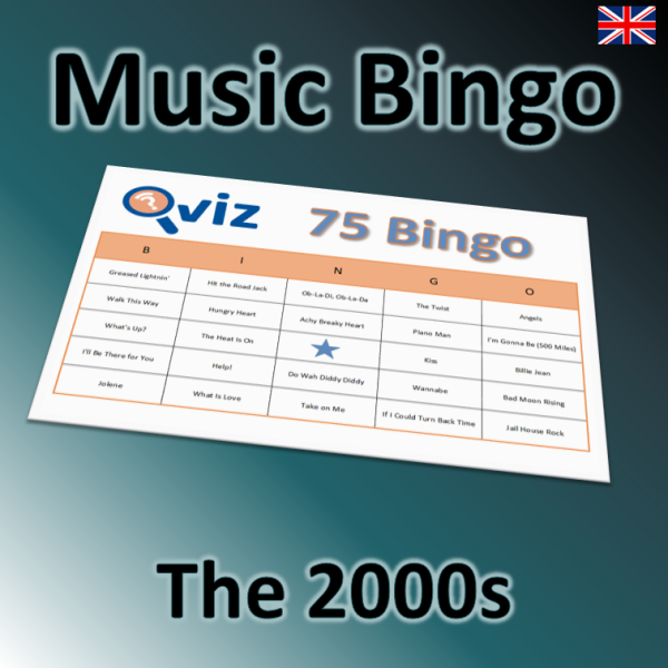 the 2000s music bingo 75