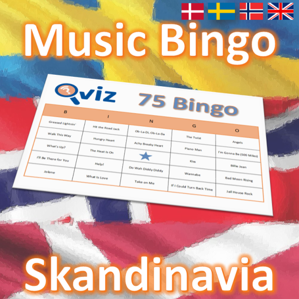 skandinavia musikk bingo 75