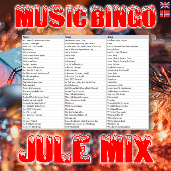 music bingo jule mix