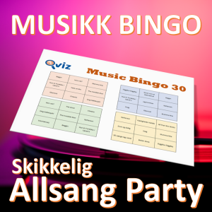 gratis skikkelig allsang party musikkbingo