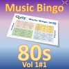 Musikk bingo med fokus på 80 tallet. Her får du servert 30 sanger fra tiåret. Du får med PDF fil med 100 bingobrett og link til Spotify spilleliste.