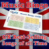 Med 30 av de mest ikoniske sangene i britisk musikkhistorie, er musikkbingospillet vårt en perfekt måte å gjenoppleve tidenes største hits.