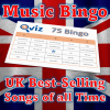 Med 75 av de mest ikoniske sangene i britisk musikkhistorie, er musikkbingospillet vårt en perfekt måte å gjenoppleve tidenes største hits. Med hvert kjøp vil du motta en PDF-fil med 100 unike bingobrett, som sikrer at hvert spill er unikt og spennende.