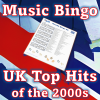 Gjør deg klar til å gjenoppleve musikkens største epoke med vårt "UK Top Hits of the 2000s" musikkbingospill! De største 2000-tallssangene i Storbritannia.