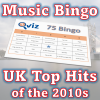 Gjør deg klar til å gjenoppleve musikkens største epoke med vårt "UK Top Hits of the 2010s" musikkbingospill! De største 2010-tallssangene i Storbritannia.