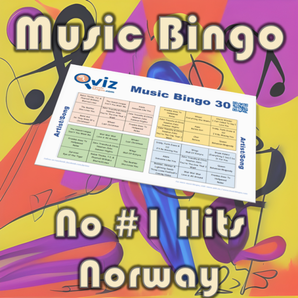 00s No #1 Hits Norway Musikk Bingo 30 inneholder en miks av 30 sanger som alle har toppet VG Lista på 2000 tallet. Her blir det gjenhør med kjente sanger.