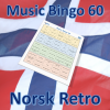 Musikk bingo med 60 norske sanger fra tidligere tiår. Garantert høy gjenkjennelsesfaktor. PDF fil med 100 bingobrett og link til Spotify spilleliste.