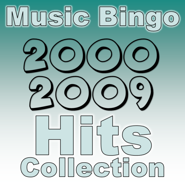 2000s hits musikk bingo collection