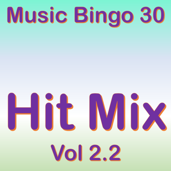 Hit Mix Vol 2 musikk bingo 30 gir deg en musikk bingo med et utvalg av kjente sanger fra 80 tallet til i dag. Bingobrett som PDF og link til spilleliste.