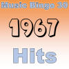 Bli med på en reise tilbake til 1967! Denne musikkbingoen gir deg de meste spilte sangene dette året. PDF med bingokort og link til spilleliste følger med.