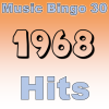 Bli med på en reise tilbake til 1968! Denne musikkbingoen gir deg de meste spilte sangene dette året. PDF med bingokort og link til spilleliste følger med.