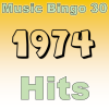 Bli med på en reise tilbake til 1974! Denne musikkbingoen gir deg de meste spilte sangene dette året. PDF med bingokort og link til spilleliste følger med.