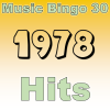 Bli med på en reise tilbake til 1978! Denne musikkbingoen gir deg de meste spilte sangene dette året. PDF med bingokort og link til spilleliste følger med.