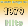 Bli med på en reise tilbake til 1979! Denne musikkbingoen gir deg de meste spilte sangene dette året. PDF med bingokort og link til spilleliste følger med.