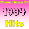 Bli med på en reise tilbake til 1984! Denne musikkbingoen gir deg de meste spilte sangene dette året. PDF med bingokort og link til spilleliste følger med.