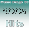 Bli med på en reise tilbake til 2003! Denne musikkbingoen gir deg de meste spilte sangene dette året. PDF med bingokort og link til spilleliste følger med.
