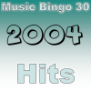 Bli med på en reise tilbake til 2004! Denne musikkbingoen gir deg de meste spilte sangene dette året. PDF med bingokort og link til spilleliste følger med.