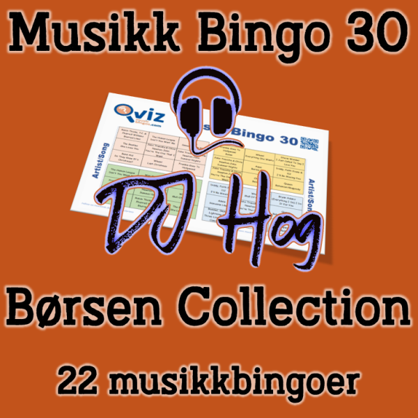 dj hog børsen flekkefjord 2023 musikk bingo
