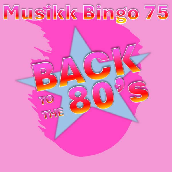 back to the 80s musikk bingo