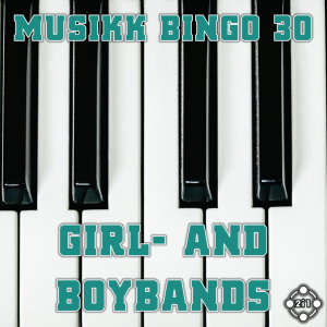 Girlband and boyband musikk bingo