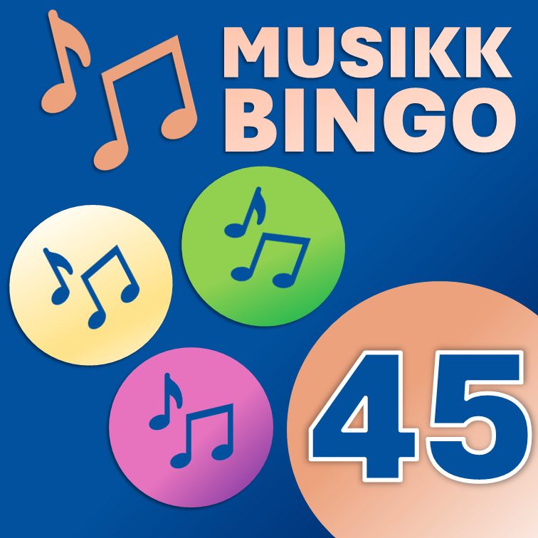 kategori musikk bingo 45