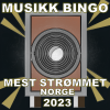 Mest Strømmet Norge 2023 Musikk Bingo