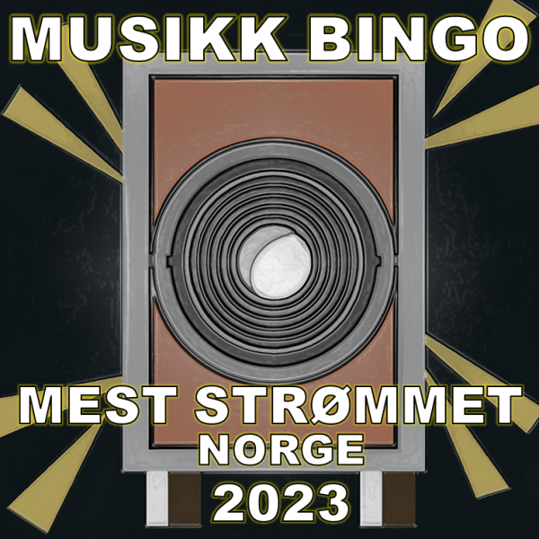 Mest Strømmet Norge 2023 Musikk Bingo