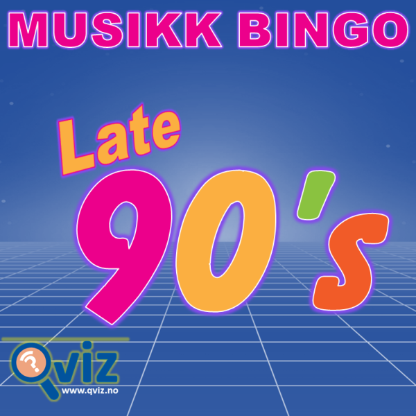 Late 90s Musikk Bingo