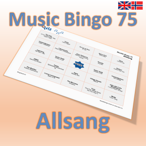 Allsang Musikk Bingo 75
