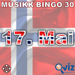 17 Mai Musikk Bingo 30 3i1