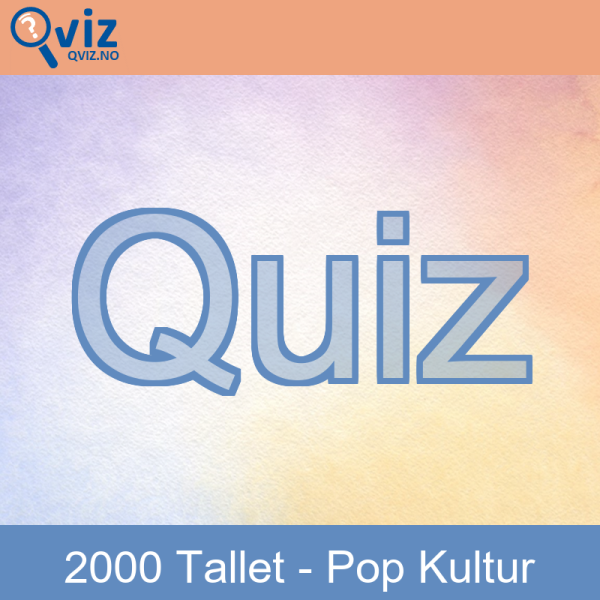 Gjenopplev det ikoniske 2000-tallet med vår quiz som tester kunnskapene om alt fra musikk og filmer til popkultur. Perfekt for spillkvelder eller en nostalgisk reise tilbake til tiåret som definerte en ny generasjon!