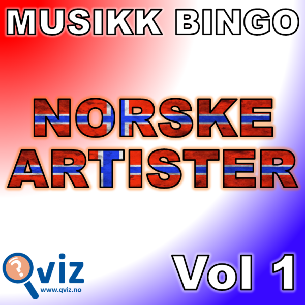 Musikk Bingo Norske Artister Vol 1