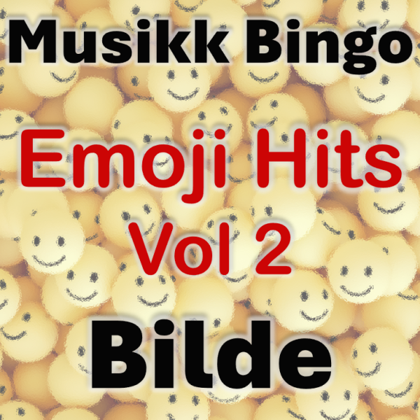 Musikk Bingo Bilde Emoji Hits Vol 2