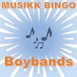 Boybands Musikk Bingo