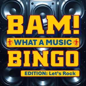 BAM! What a Music Bingo Let's Rock