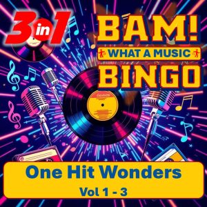 BAM! What a Music Bingo One Hit Wonders