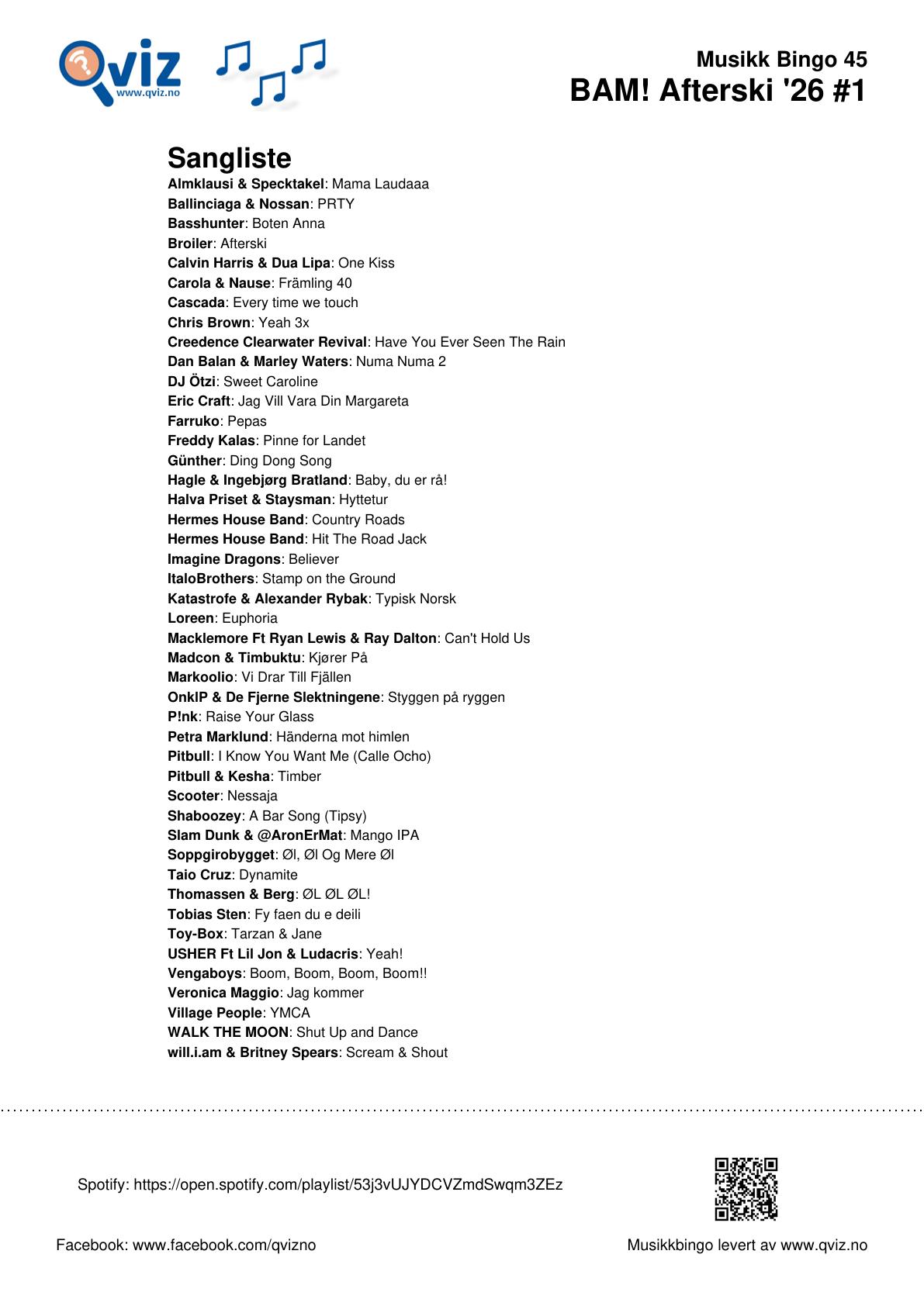 BAM! What a Music Bingo Afterski '26 - Bilde 11