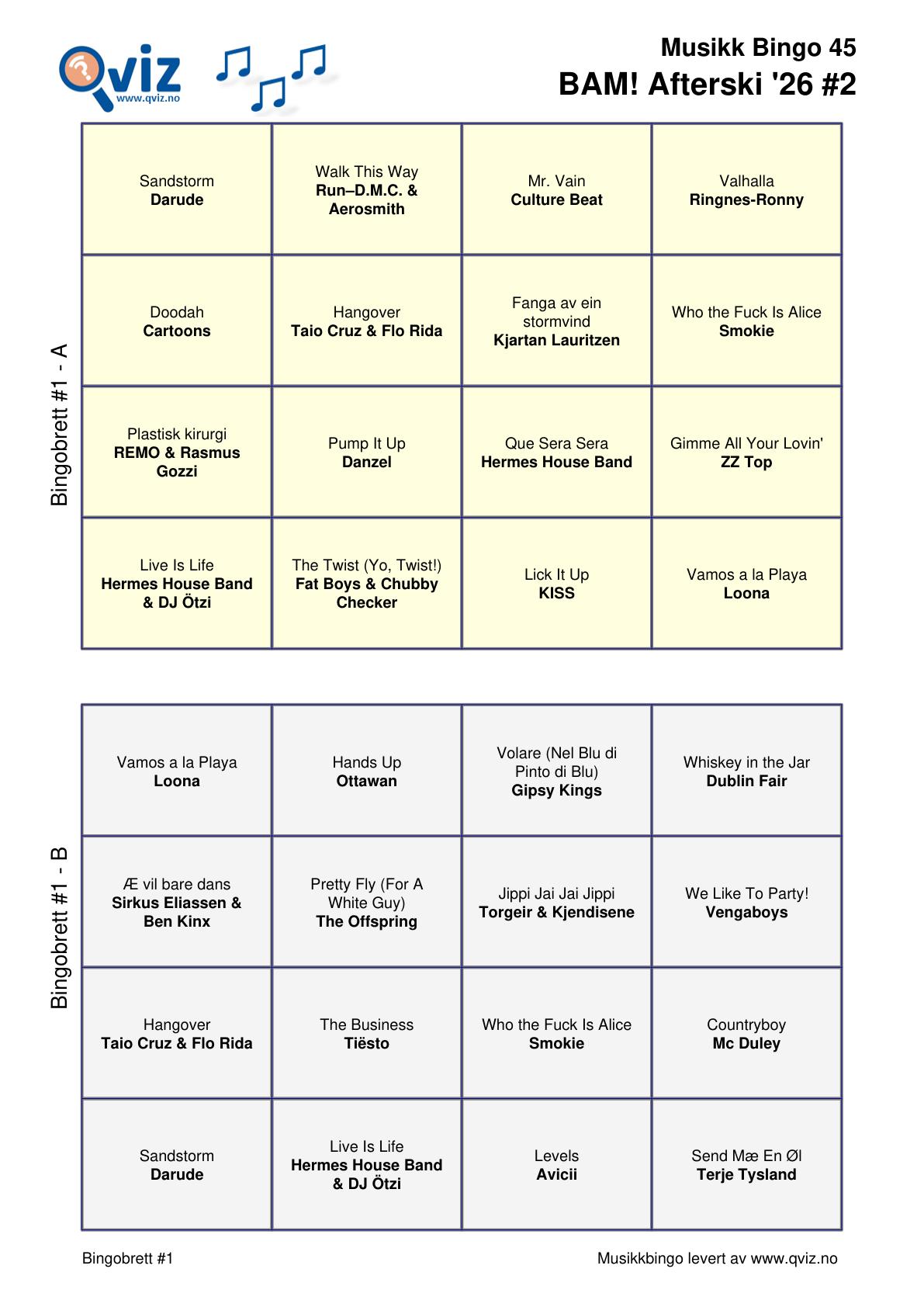 BAM! What a Music Bingo Afterski '26 - Bilde 12
