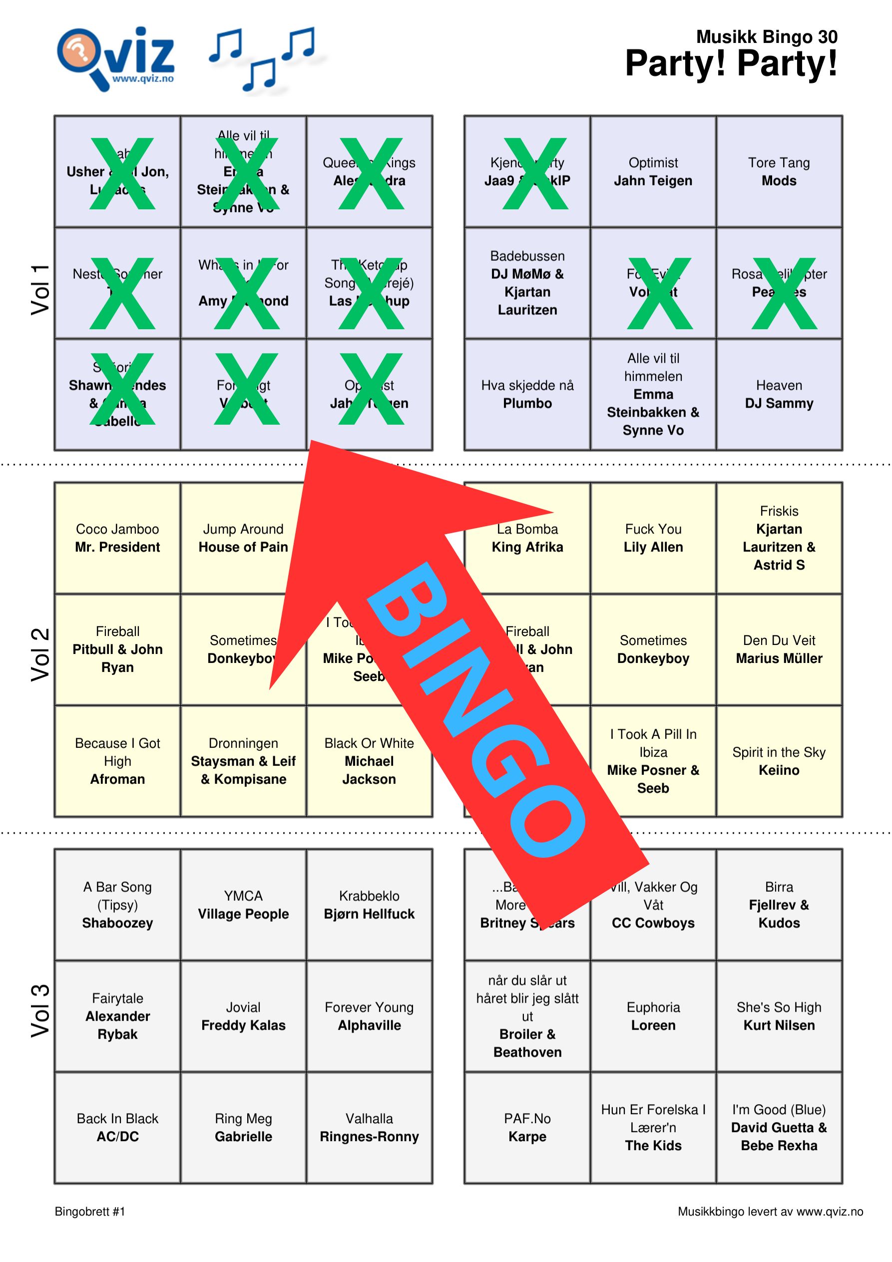 Gyldig bingo