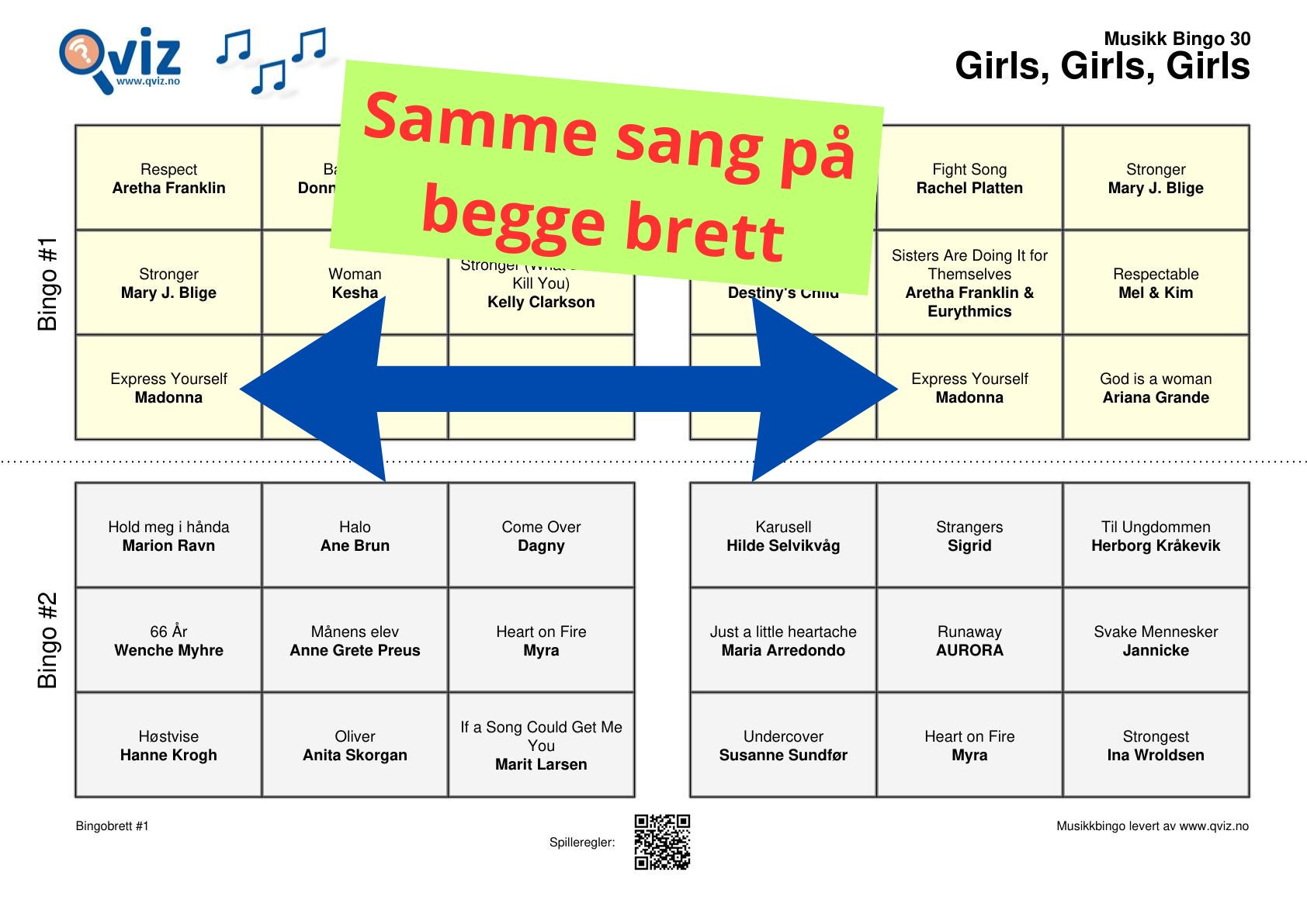 Krysse av