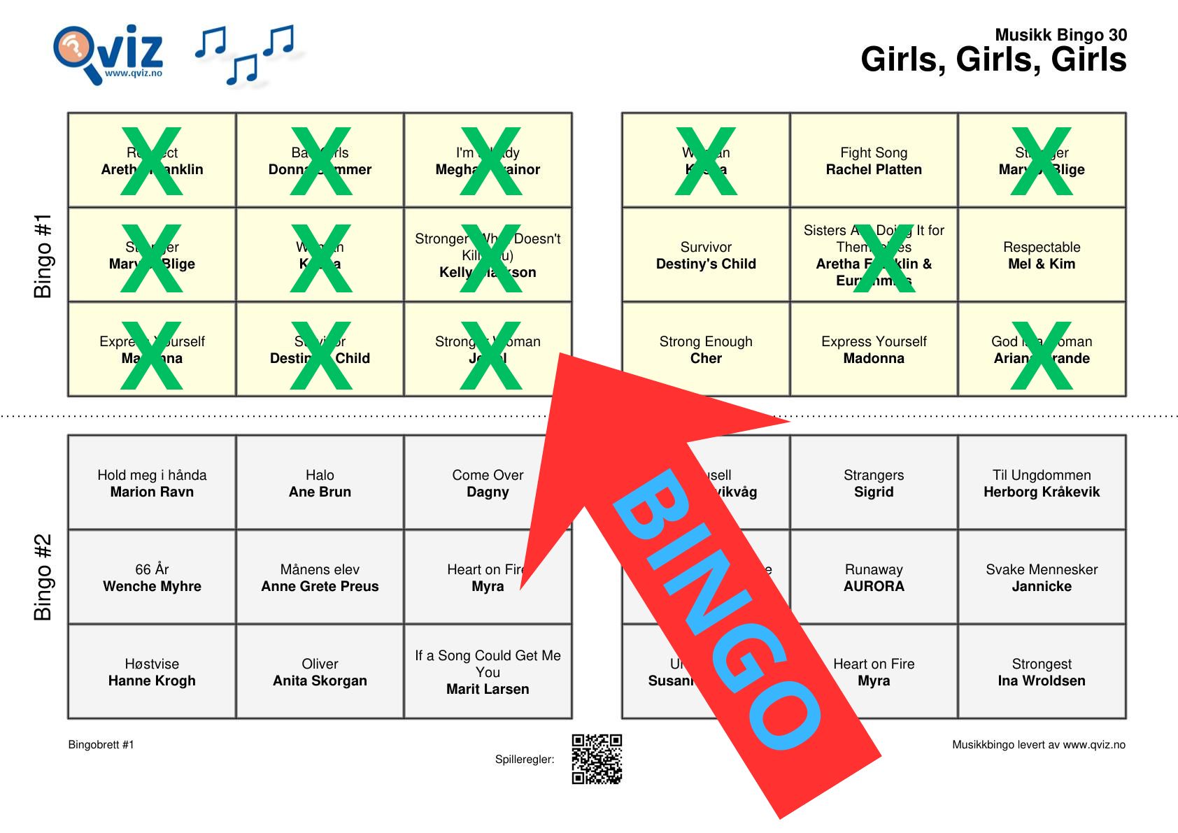 Gyldig bingo